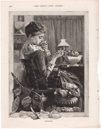 original engravings from The Girl's Own Paper (1888-1890)